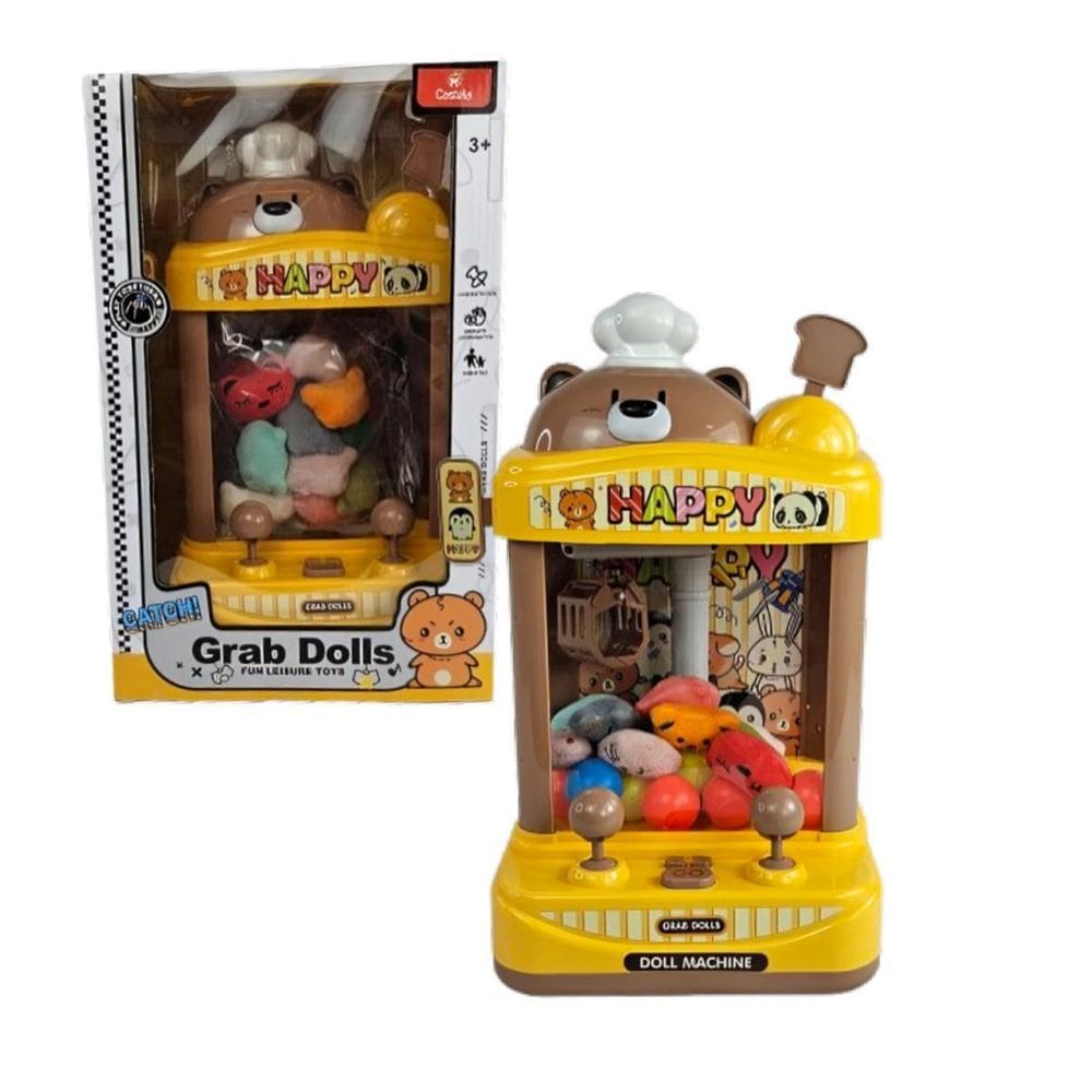 Máquina De Bichinhos De Pelúcia Grab Dolls Cbs0080 - Castela