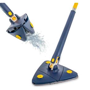 Rodo Triangular Giratório Com 2 Refil Azul 360