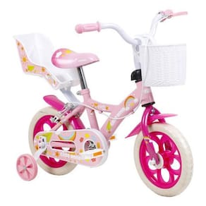 Bicicleta Infantil Flower Aro 12 Good Mood Rosa