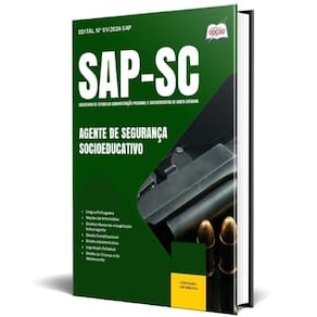 Apostila Sap Sc 2024 - Agente De Segurança Socioeducativo