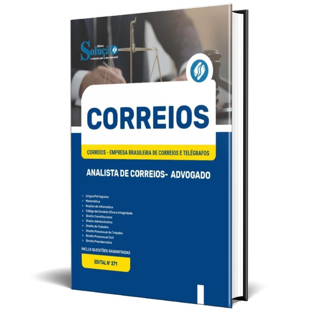 Apostila Concurso 2024 - Analista De - Advogado