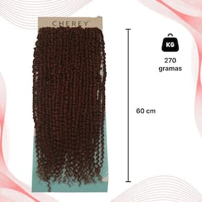 Cabelo Cacheado Passion Twist Crochet 270Gr 60Cm