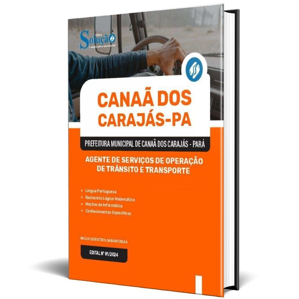 Apostila Prefeitura Canaã Dos Carajás Pa 2024 Agente