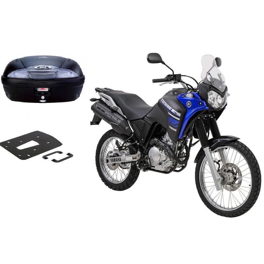 Kit Bau Givi E450Nt + Suporte Givi Sr2125 P Tenere 250