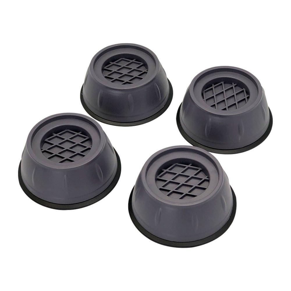 Kit 4 Pés Bases Protetora Multiuso Máquina Lavar Anti