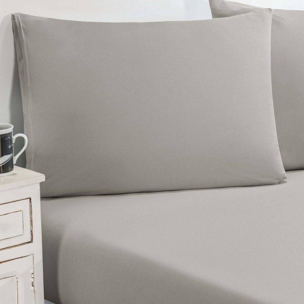 Jogo De Cama Malha Lençol 100% Algodão Gran Moratta 3 Peças Queen Palha