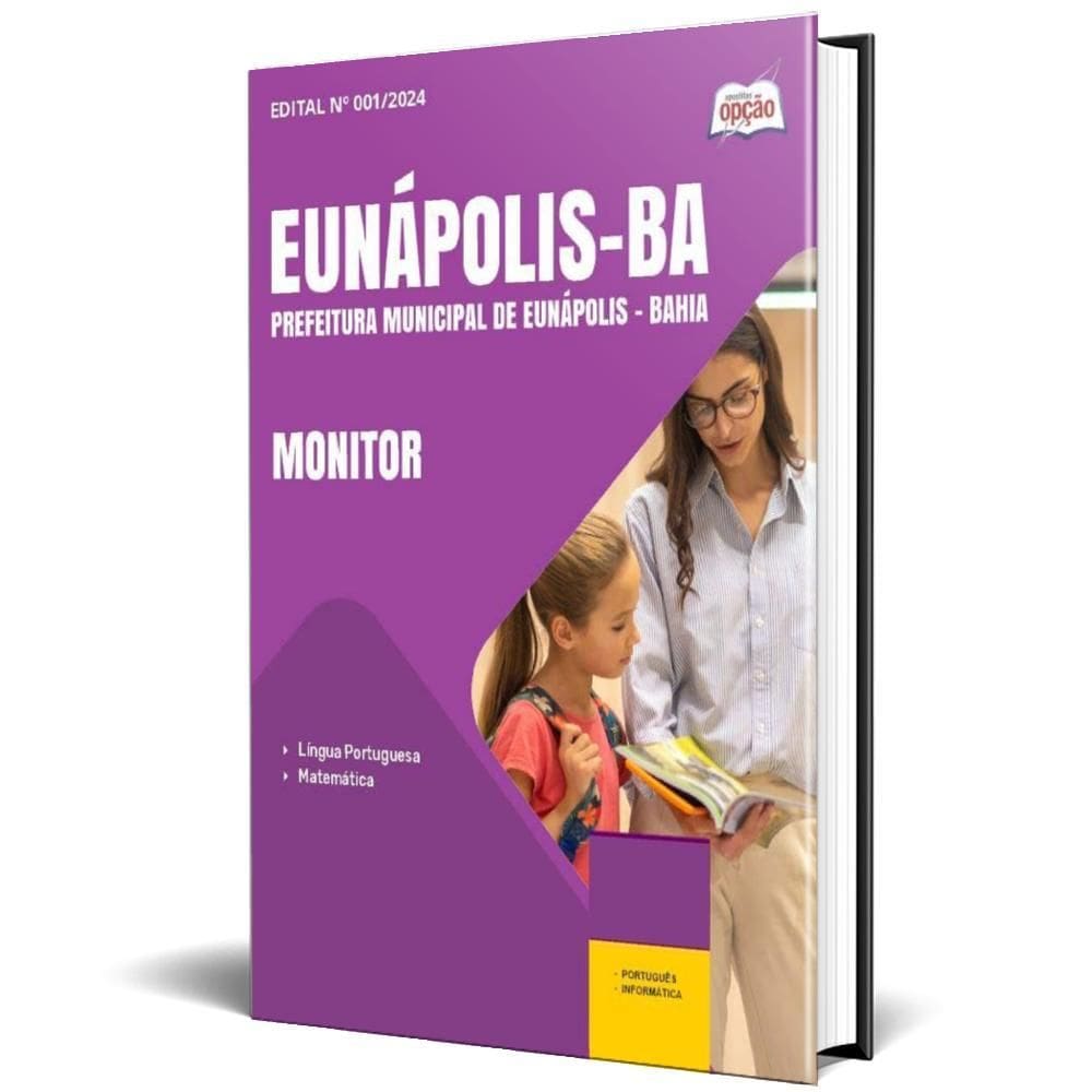 Apostila Prefeitura De Eunápolis Ba 2024 - Monitor