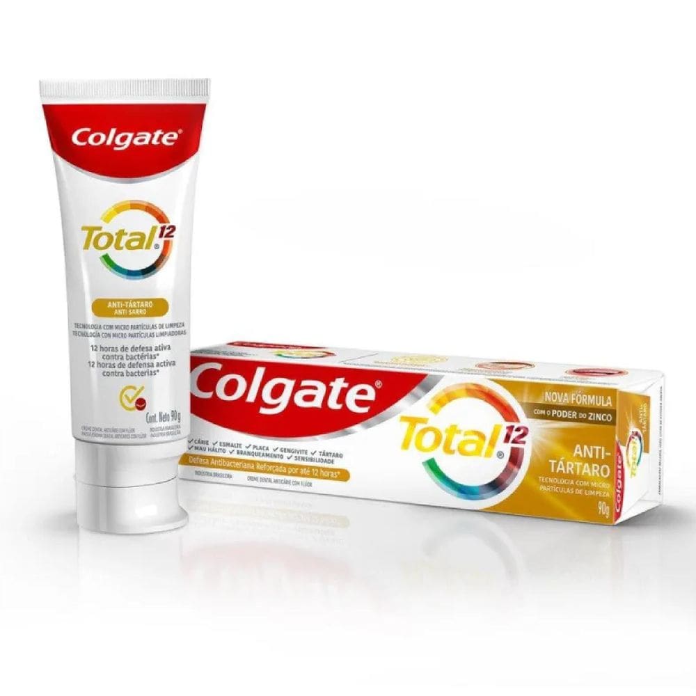 Creme Dental Colgate Total 12 Anti Tártaro