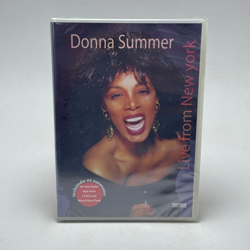 Dvd Donna Summer - Live From New York