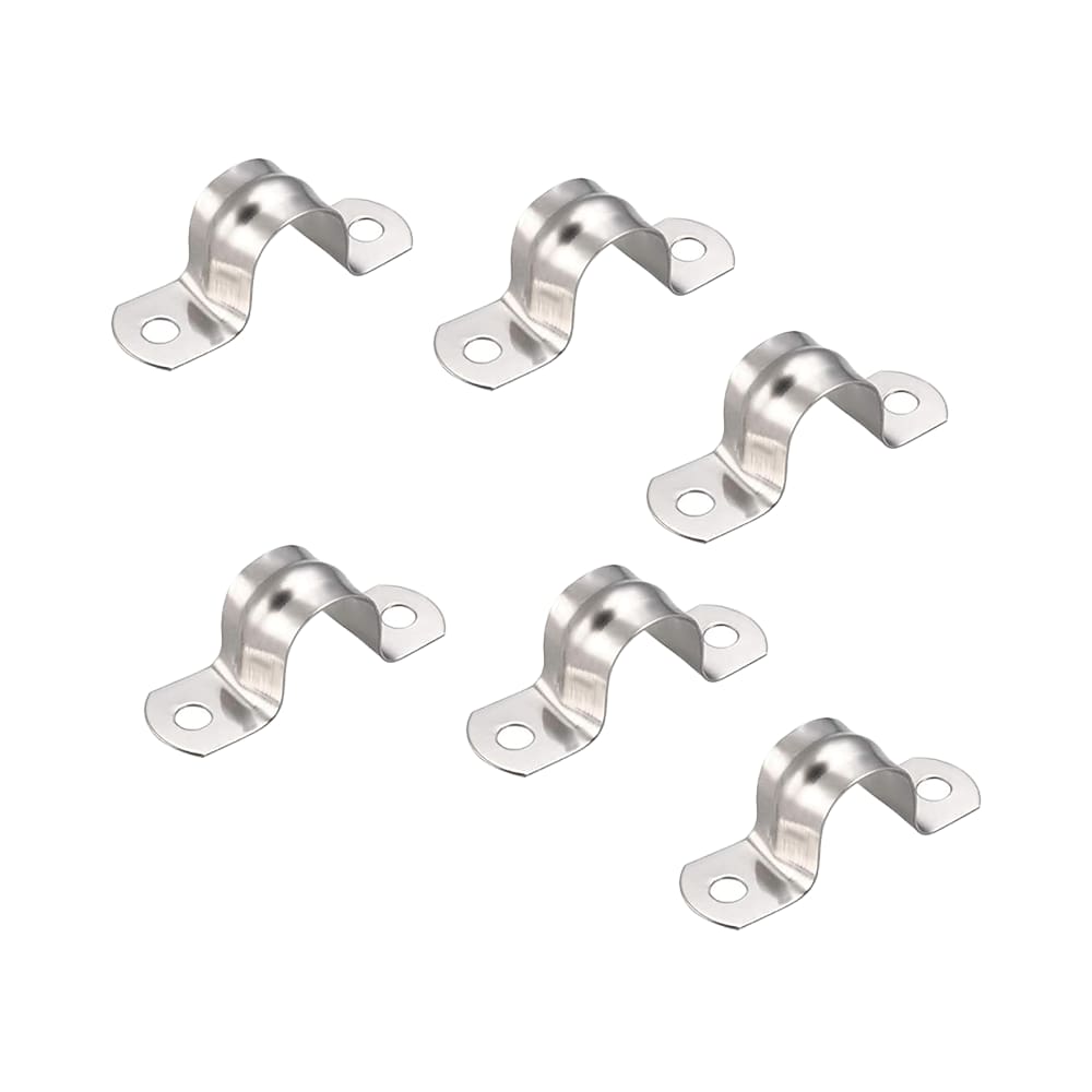 Kit 50 Abraçadeiras de Metal Taschibra para Corda Luminosa Led