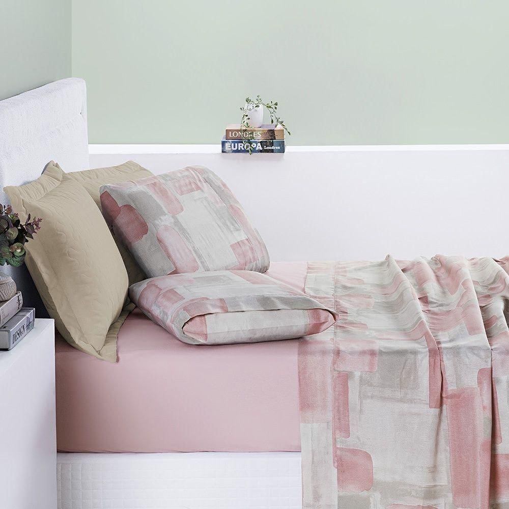 Jogo De Cama Cotton Select King 04 Peças - Quadri