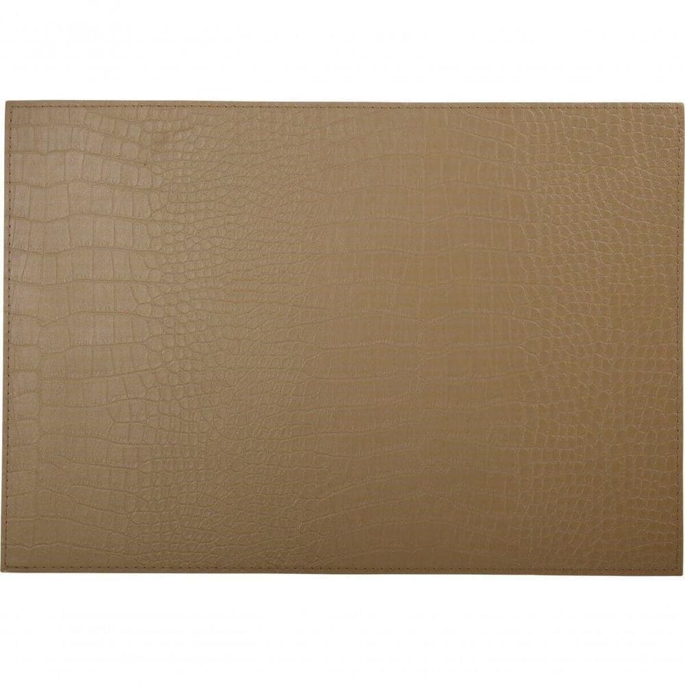 Jogo Americano Alligator 1 Peça Em Couro 43x30cm Maxwell & Williams Marrom