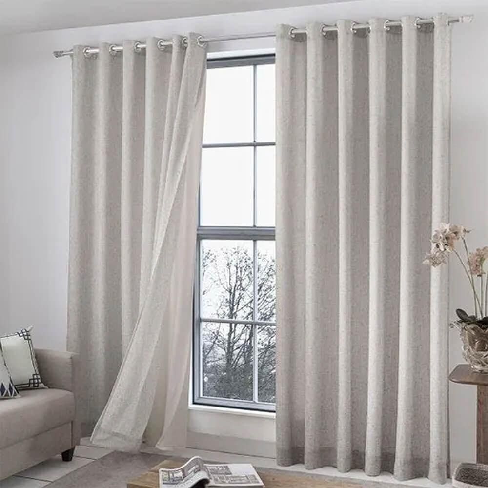 Cortina Para Sala / Quarto Allure - Adomes Marfim