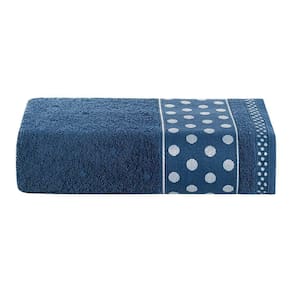 Toalha De Banho Celine 01 Peça 100% Algodão 450g/m² Suave - Azul Marinho