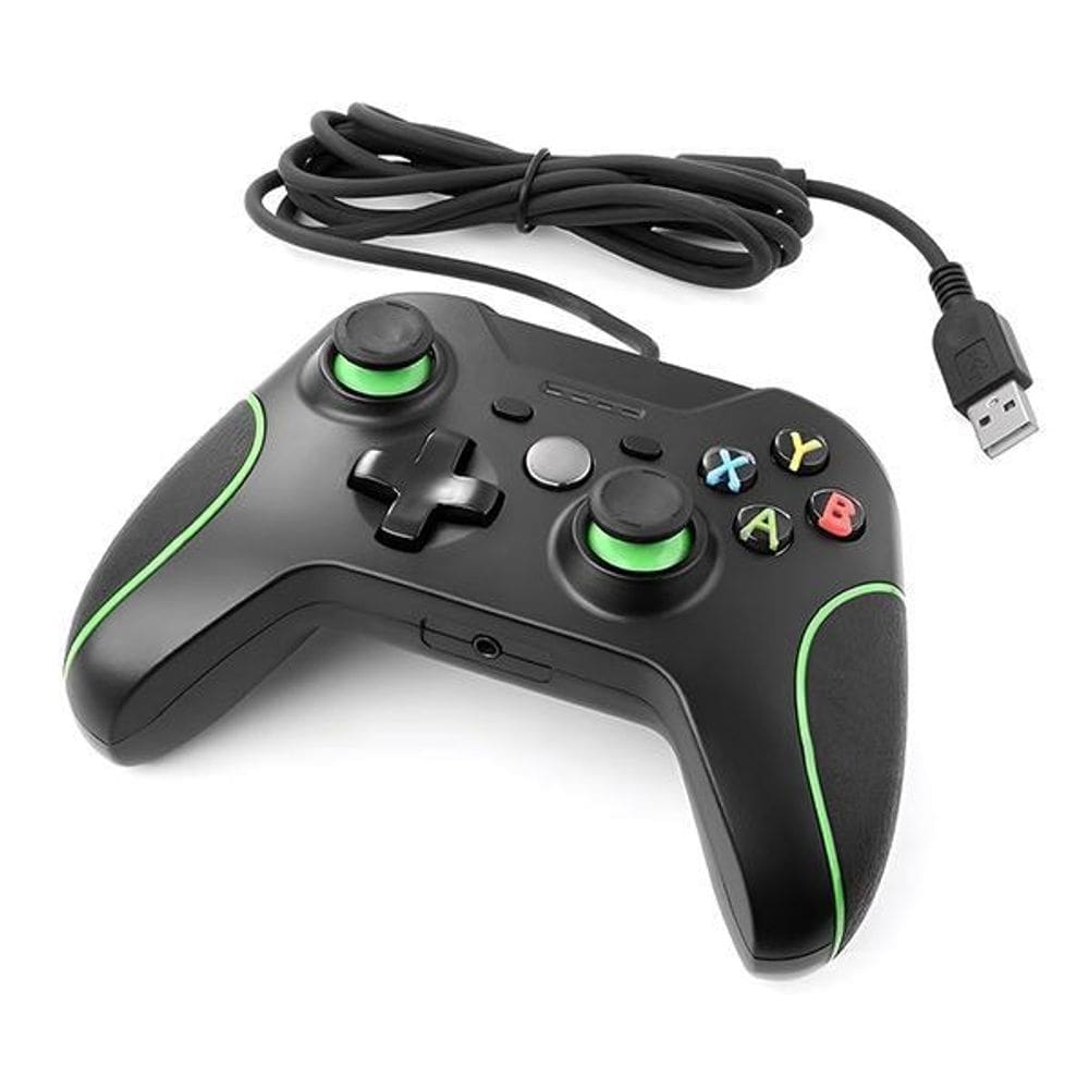 Controle Com Fio X-One Compatível Xbox Computador Notebook