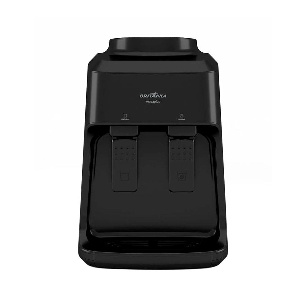 Bebedouro de Mesa Elétrico Britânia BBE12P Aquaplus 10L ou 20L Preto Bivolt