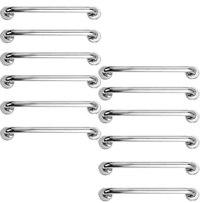 Barra Alça Apoio 50cm Suporte Anti Queda Kit 11 Uni Acessibilidade Gestante Cadeirante Pcd Anti Queda Idoso Criança