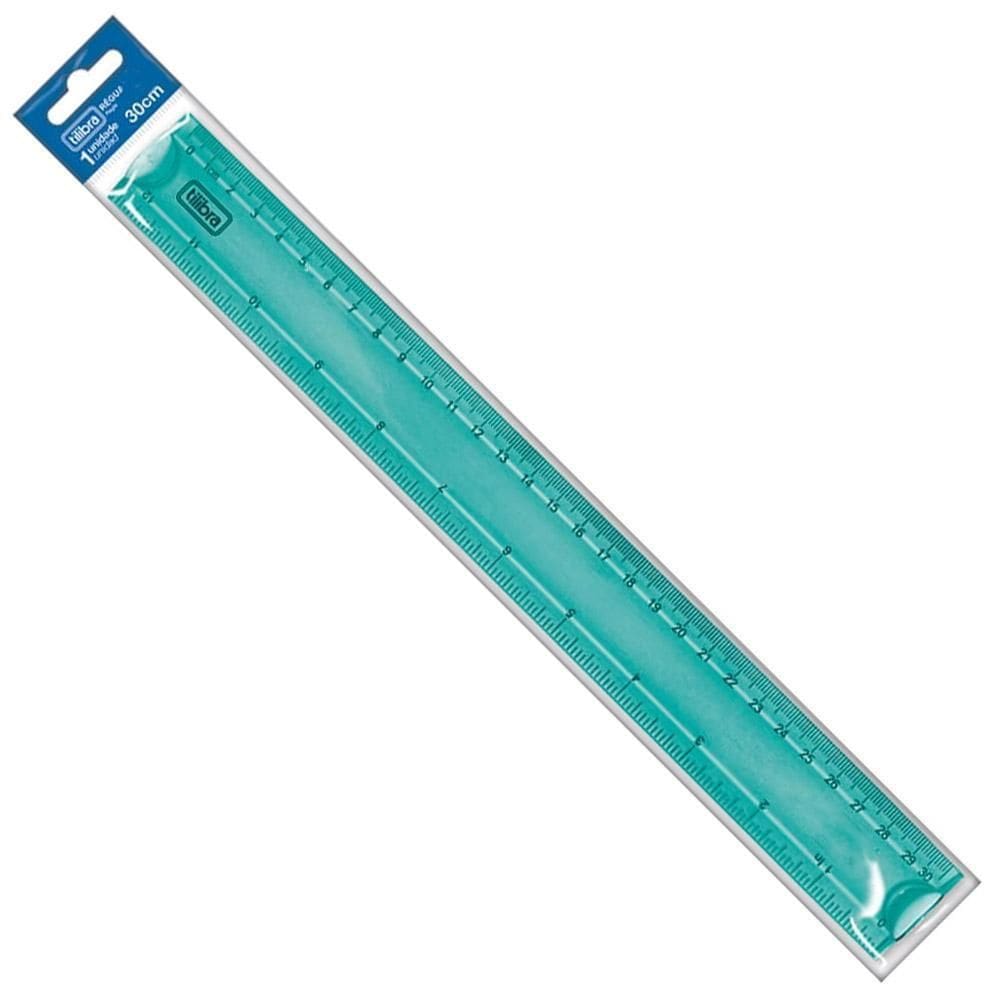 Régua Flexível 30Cm Académie Aqua Tilibra