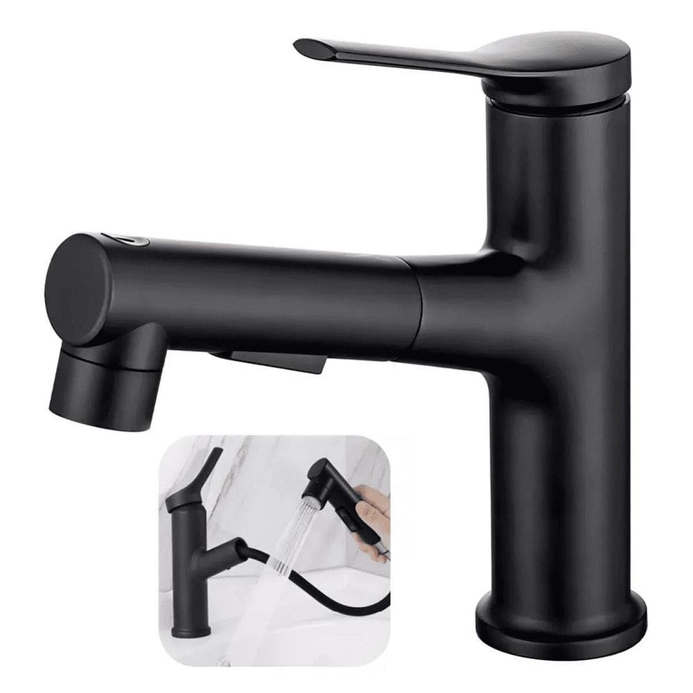 Torneira Lavatório Banheiro Extensível Luxo Monocomando