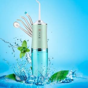 Aparelho Bucal Elétrico Portátil Bivolt Limpar Dentes