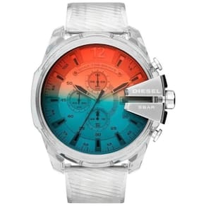 Relógio Masculino Disel Dz4515 Transparente