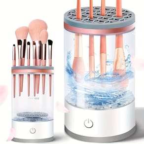 Limpador De Pincel Elétrico Para Make Limpeza Rápida