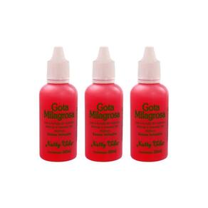Gota Milagrosa Para Pés E Mãos Natti Vida 30Ml - Kit Com 3Un