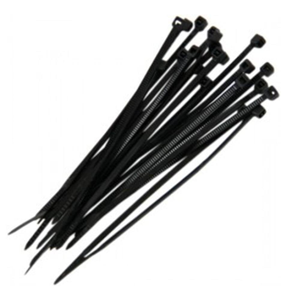 Abraçadeira Nylon Preto Enforca Gato 2,7Mm X 300Mm 80 Peças