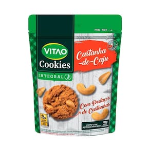 Cookies Integral Castanha De Caju 120G Vitao