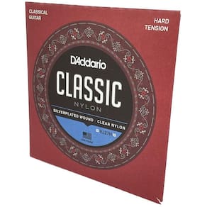 Encordoamento Nylon D`Addario Violão Ej27H Tensão Alta