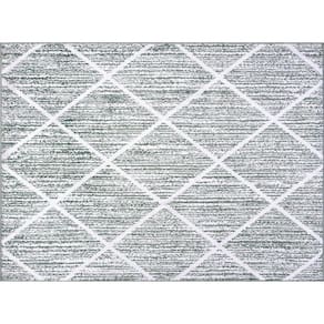 Tapete Sala Classic Sardenha 30 Verde 150X200 Cm Geometrico