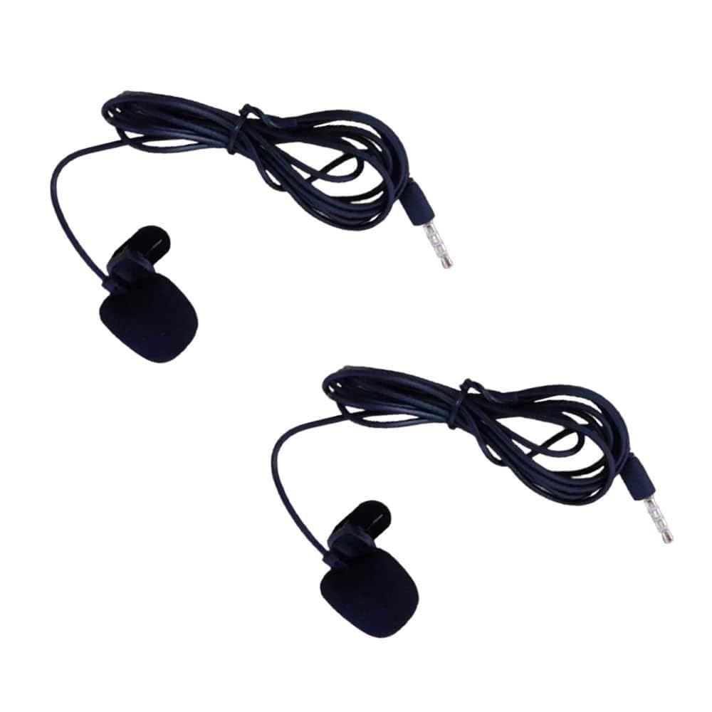 Kit Microfone De Lapela C/Presilha Pc Notebook Celular 2 Pçs Homologação: 110052213346