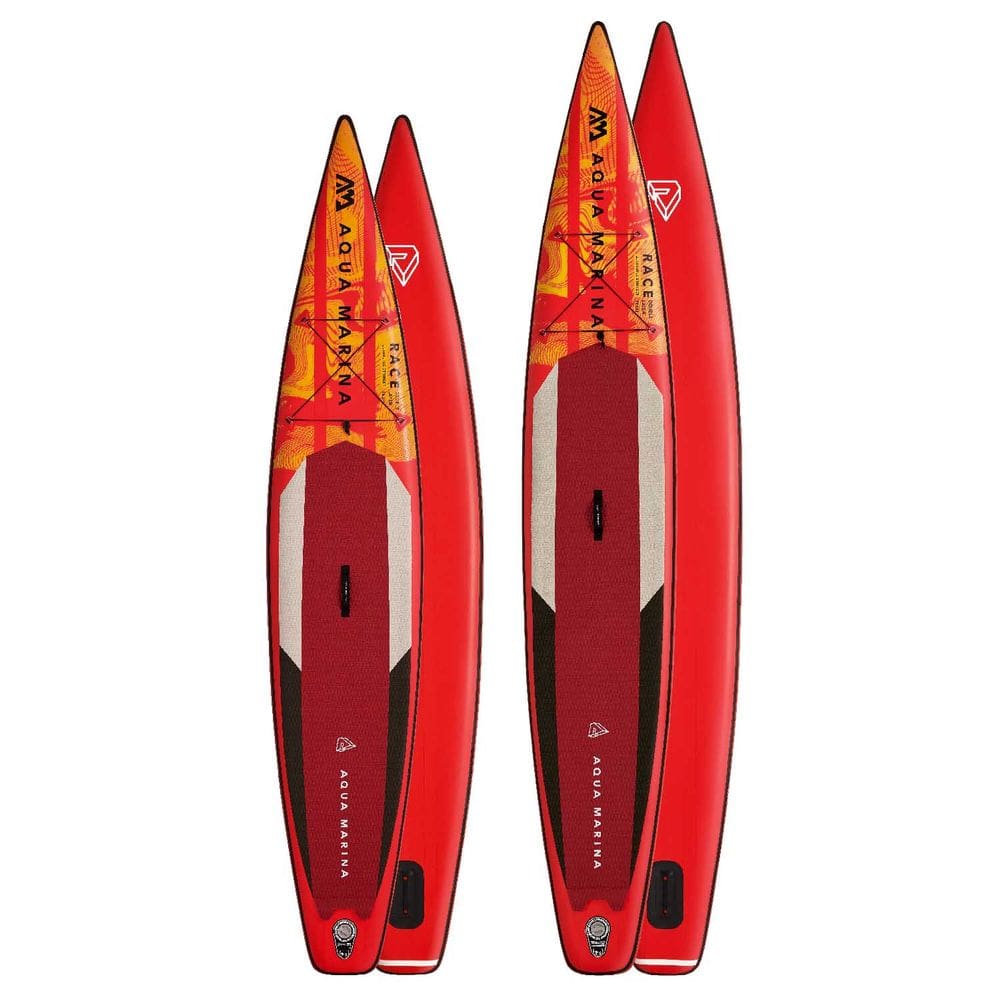 Prancha Stand up inflável Race 14` Aqua Marina - Com Bomba, Mochila e Leash de segurança