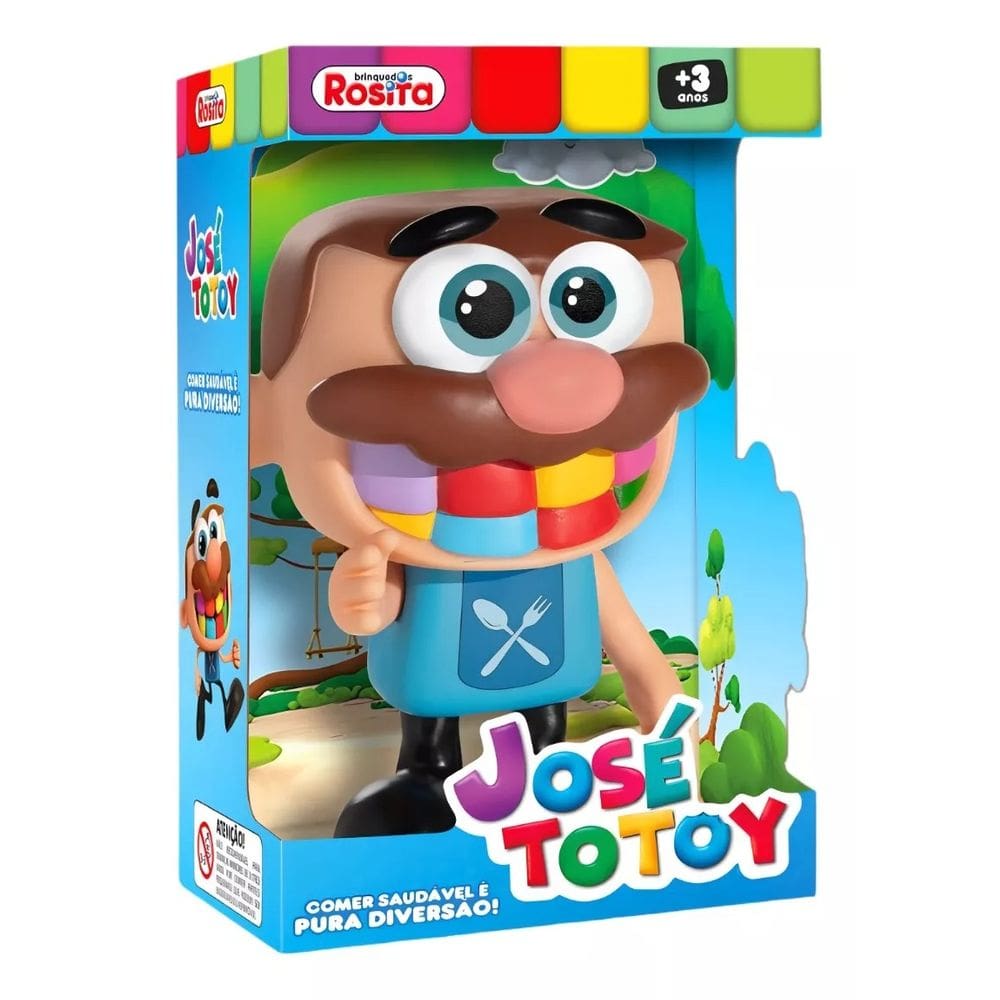 Boneco José Comilão Totoy Kids 17cm - Rosita 1108