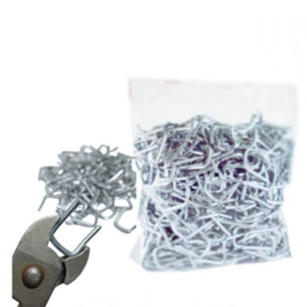 Grampo U galvanizado 1Kg  para Concertina e Tapeçaria para Estofador e Instalador de Cerca