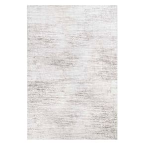 Tapete Para Sala Sofia 05 Bege e Cinza 1,00x1,40m - Edantex