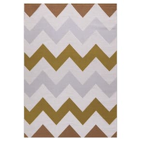 Tapete Para Sala Nilo 04 Bege e Caramelo 2,00x2,50m
