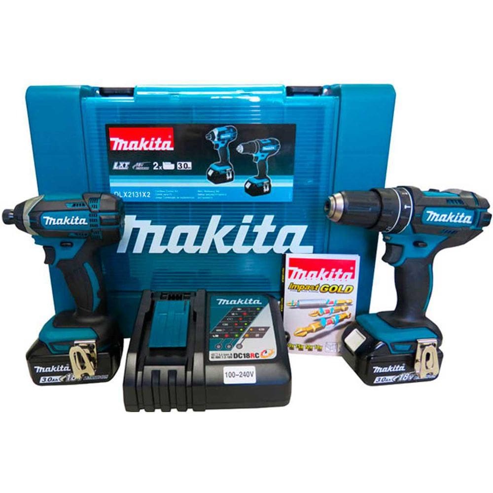Kit Combo Parafusadeira Dhp482 / Parafusadeira De Impacto