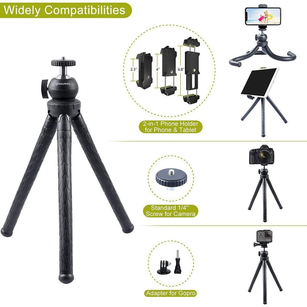 Tripé De Silicone De 24Cm