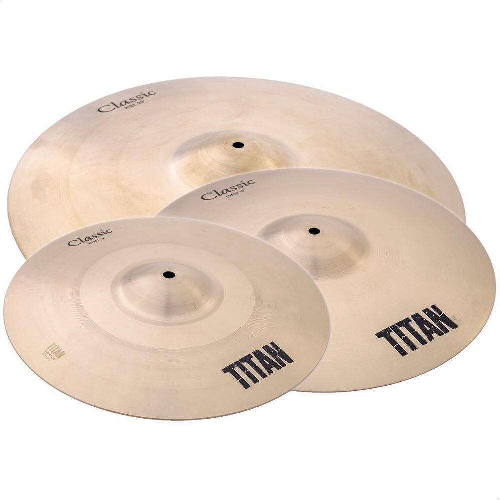 Kit Pratos Titan Classico Tnck450 14` 16` 20`
