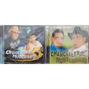 Cd Chanceller & Montenegro - Eu Vou Viver + Vol 7 - 2 Cds