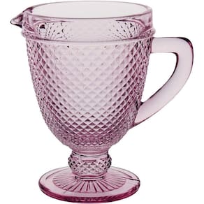 Imperial Jarra 20X20X15Cm 1L Vidro Rosa
