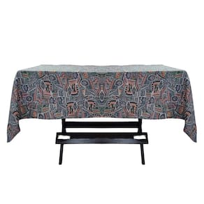 Toalha Mesa Oxford Estampado 1,50x1,50 4 Lugares Floral
