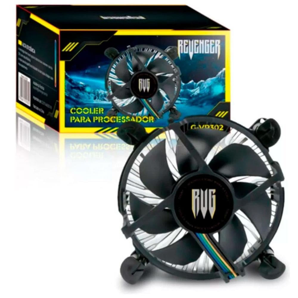 Cooler Processador Tsa, Revenger, Lga 1150/1155/1151 - Cl-02