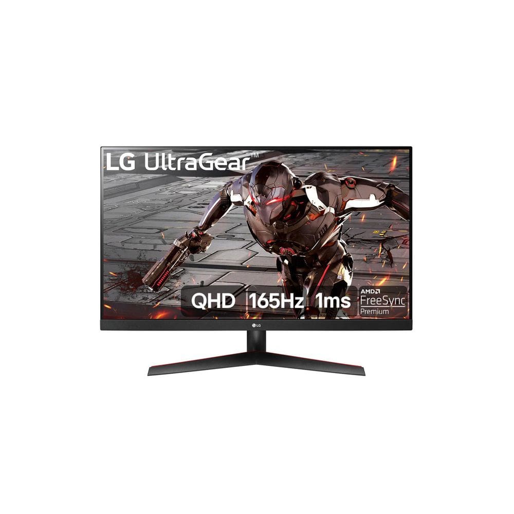 Monitor Gamer LG UltraGear 31,5`` QHD 2560x1440 165Hz 1ms (MBR) HDR10 HDMI AMD FreeSync 32GN600-B
