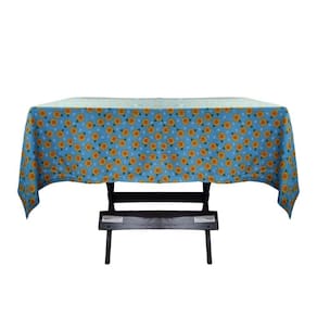 Toalha Mesa Oxford Estampado 1,50x1,50 4 Lugares Girassol