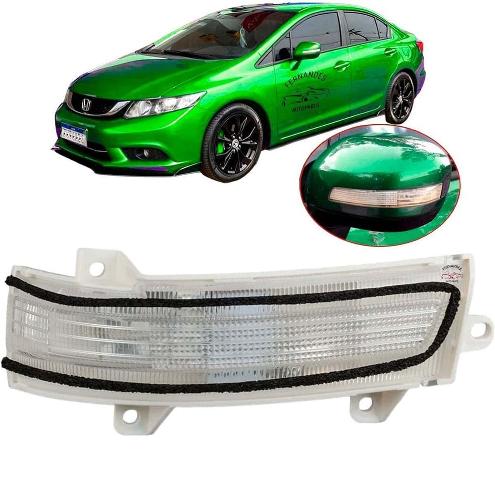 Seta Pisca Retrovisor Esquerdo New Civic