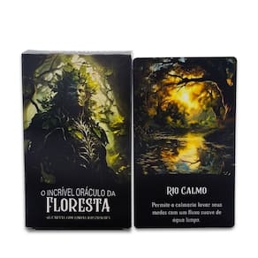 O Incrível Oráculo da Floresta 48 Cartas Autoexplicativas