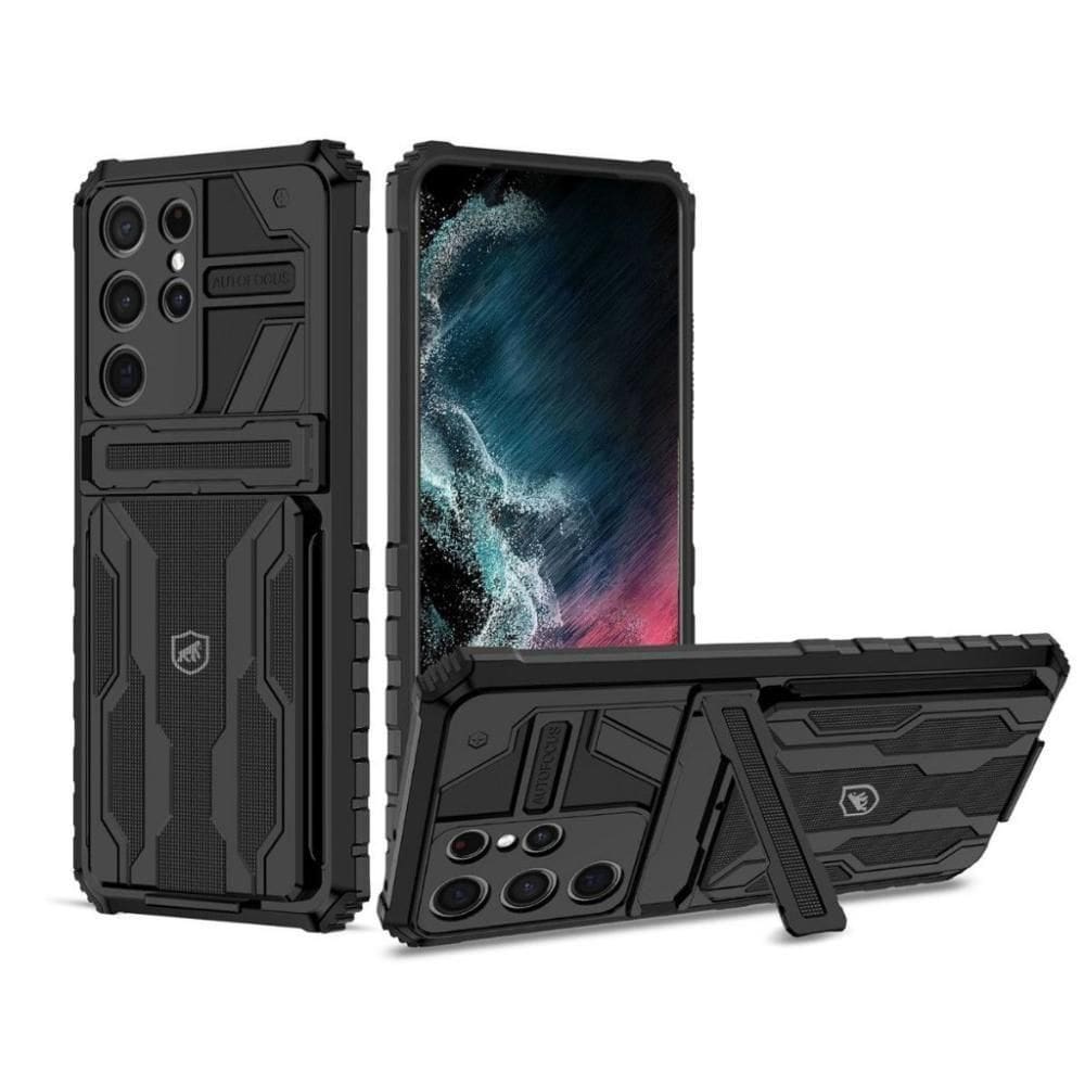 Capa Case Capinha Guardian Para Samsung Galaxy S22 Ultra - Preta - Gshield