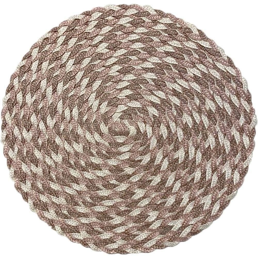 Americano Requinte Mescla Para Mesa Redondo 38cm Terracota